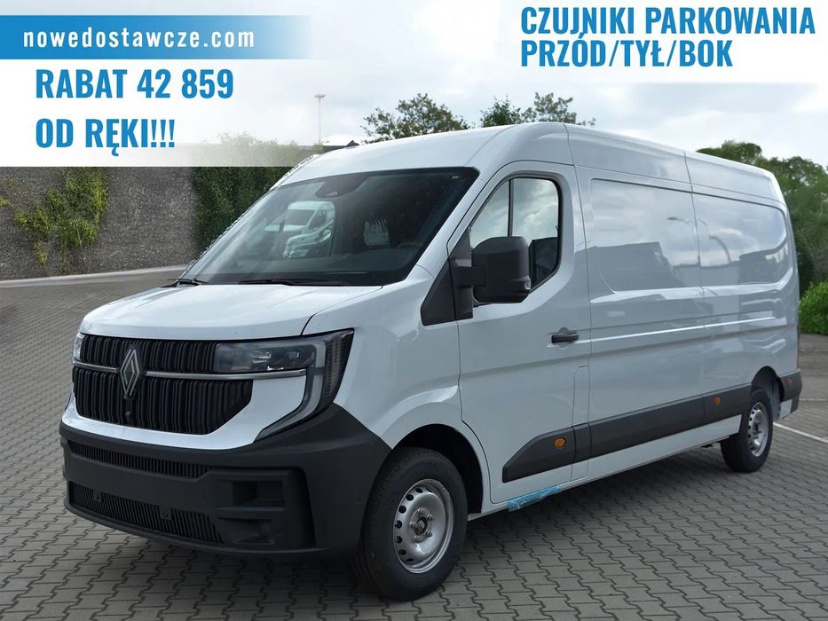 Renault Master L3H2 2.0 150KM  L3H2 150KM Drzwi 270 stopni | Czujniki przód/tył | Kamera | Furgon