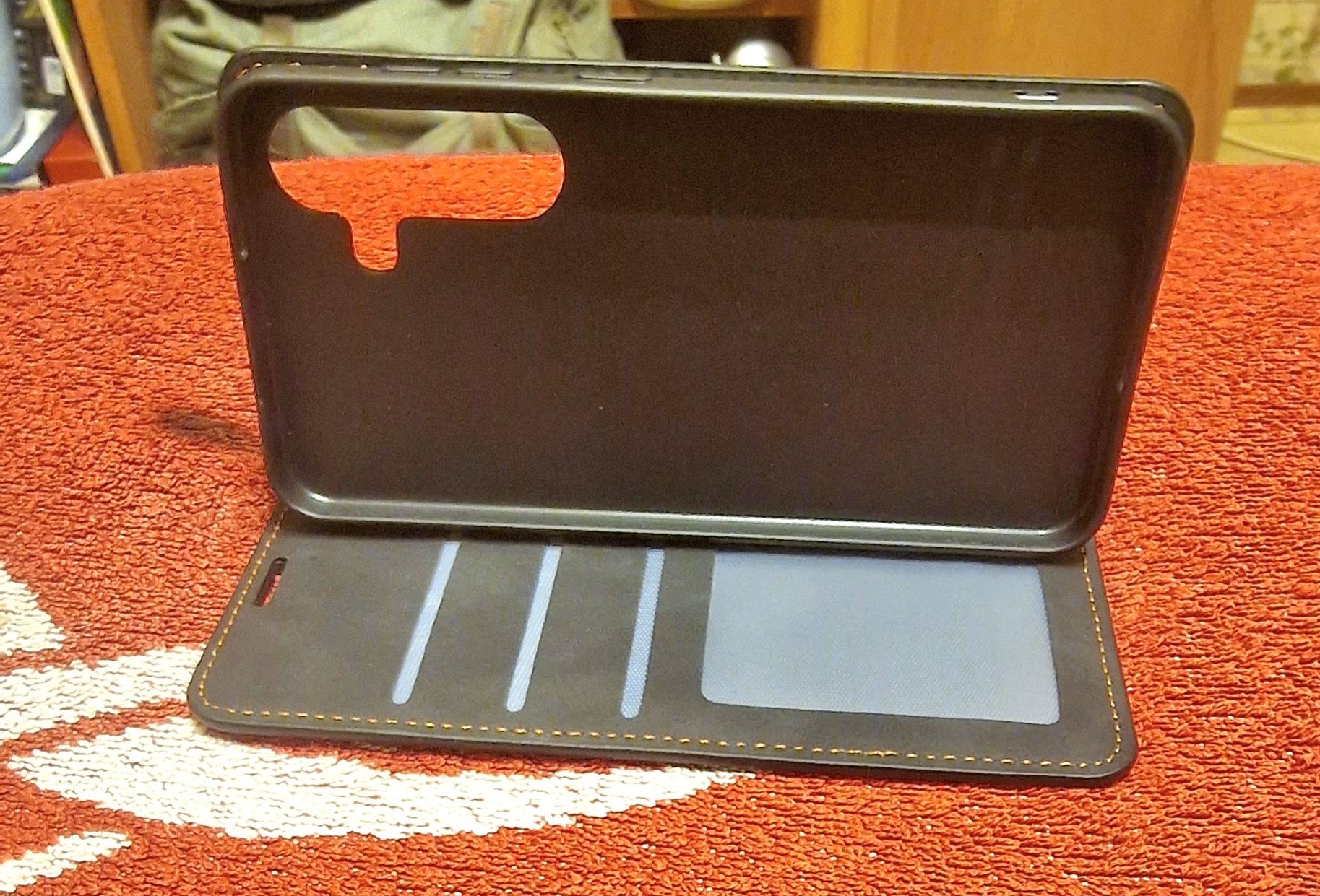 Etui samsung s22 z klapką czarne magnes nowe