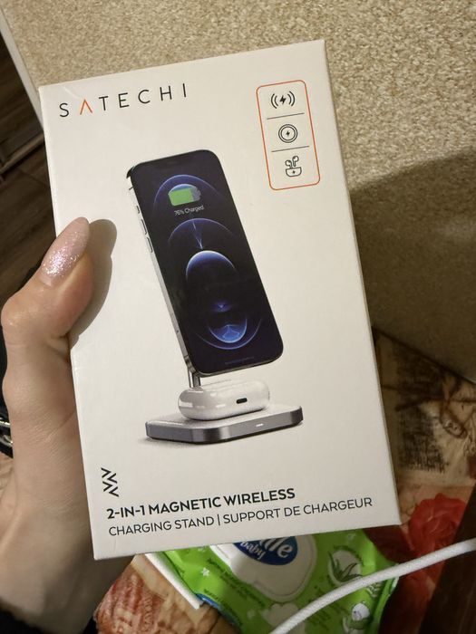 Новая зарядная станция/беспроводная зарядка/зарядка айфон/Безпровідна