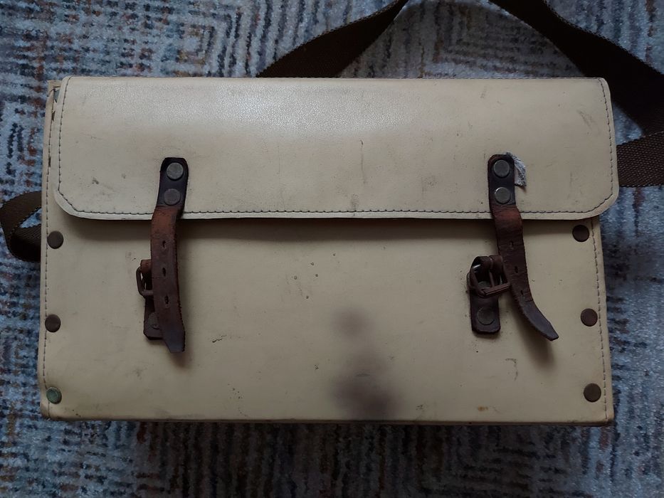 Torba monterska , skóra