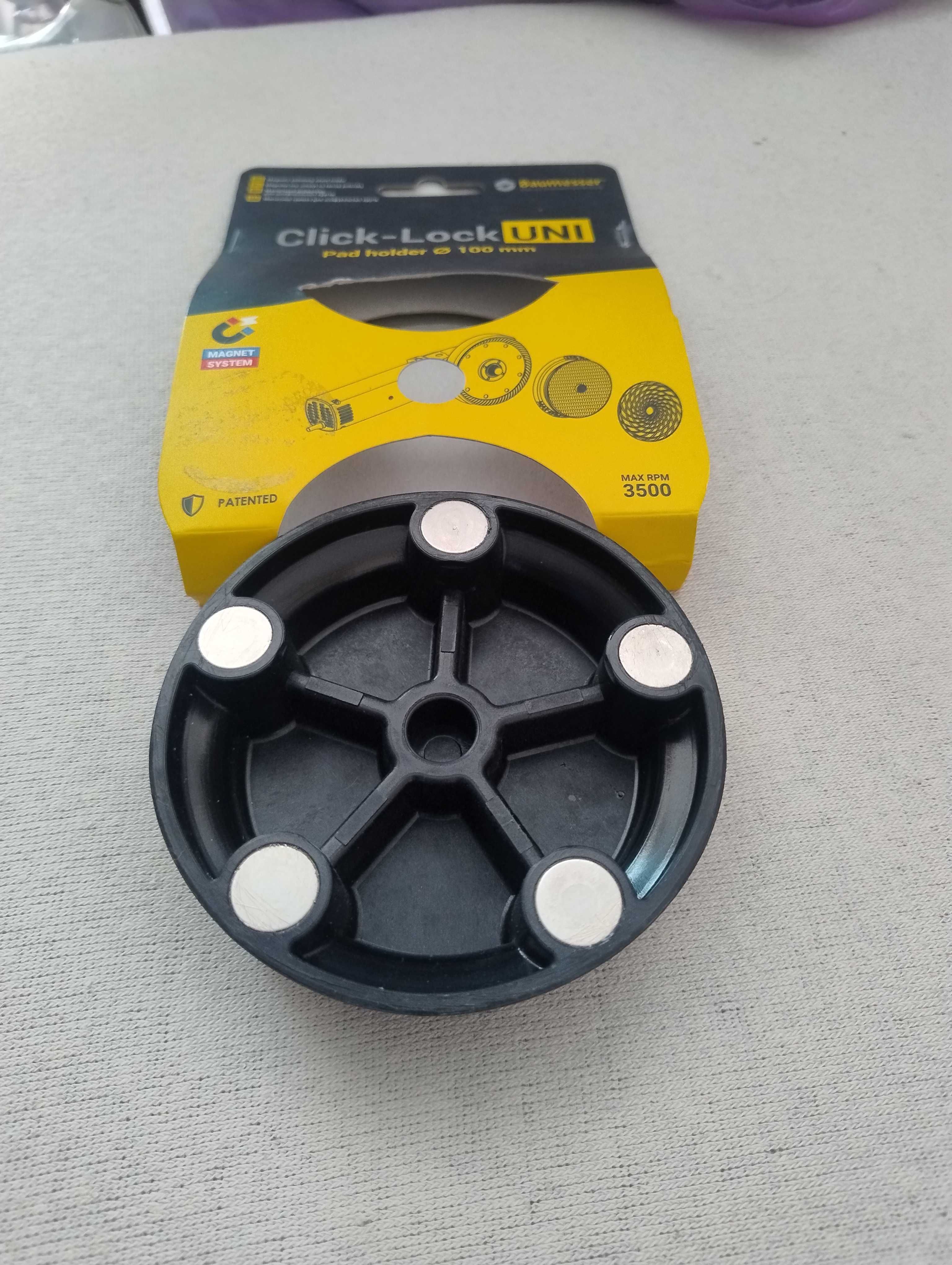 Uchwyt magnetyczny na tarczę polerską Click-Lock UNI 100mm