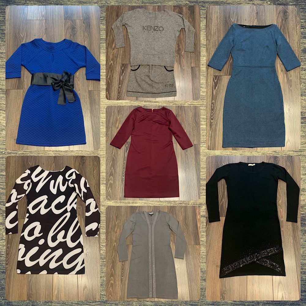 Платье Oodji, Gepur, Alison Brittney, OLA, костюм Kenzo, р. XS, S, M