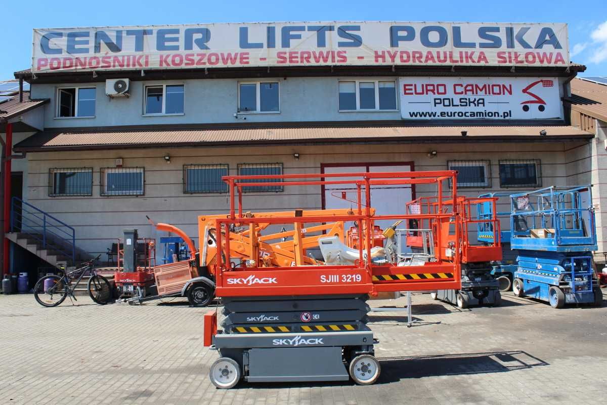 nożycowy Skyjack SJ 3219 - 2016r. elektryczny zwyżka 8 m jlg haulotte