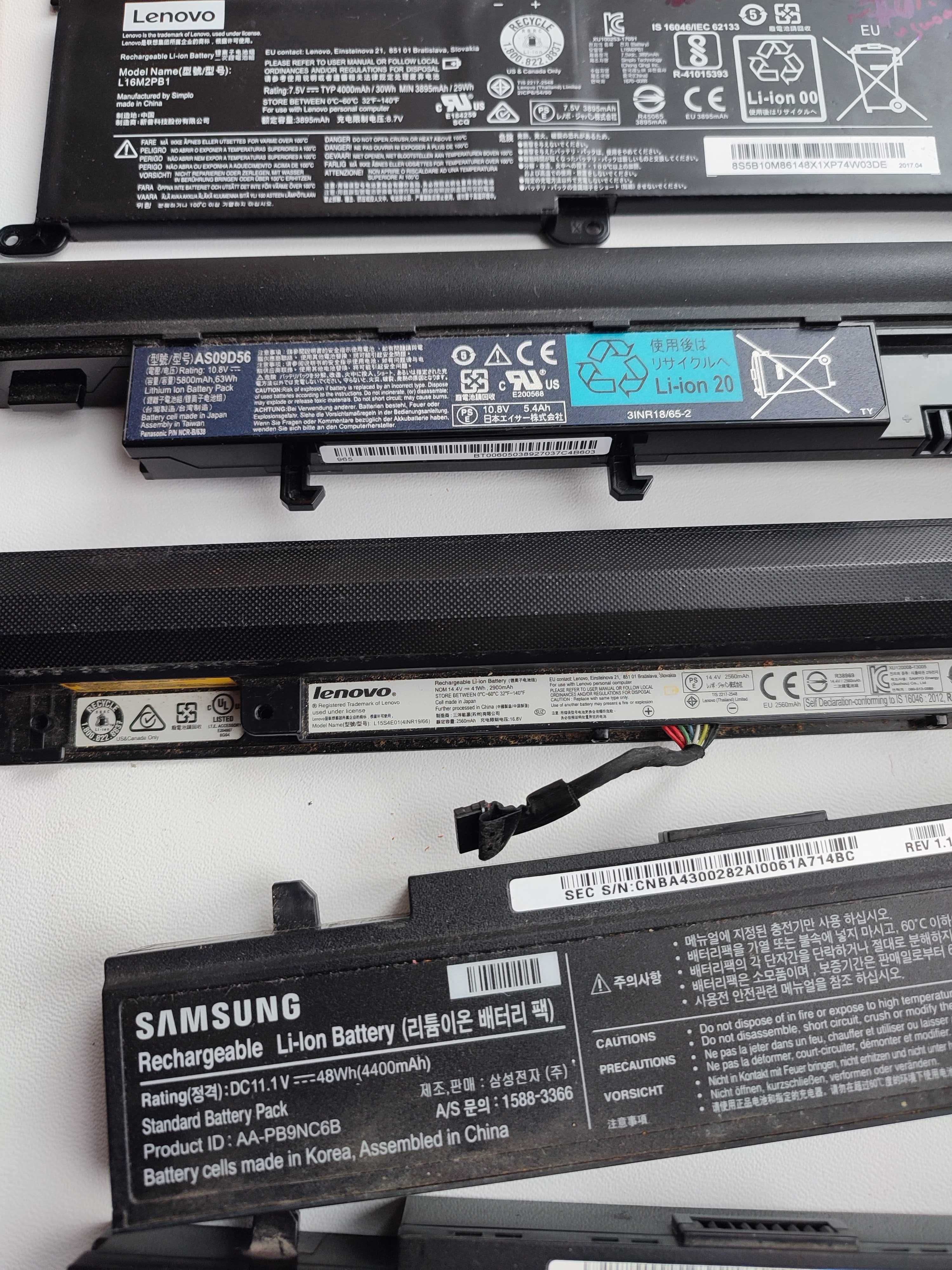 Аккумулятор ноутбука asus (lenovo acer)