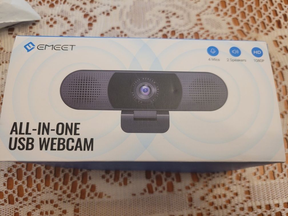Kamera HD Webcam eMeet C980 Pro Nowa