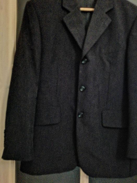 Garnitur 3 częściowy grafit szary 48/170 marynarka kamizelka spodnie