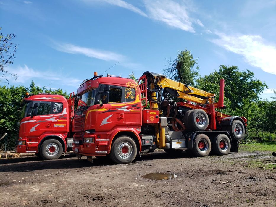Scania R560 V8 2014r. * Scania R580 V8 2016r. * Scania R500 V8 2013r. * DO DREWNA DRZEWA LASU DŁUŻYCY KŁODY 6x4 HDS DŹWIG EPSILON LOGLIFT PRZYCZEPA NACZEPA WÓZEK DO DREWNA DOLL HUTTNER KOMPLET DO TRANSPORTU DREWNA  Scania*Do drewna*drzewa*lasu*dłużycy*kło