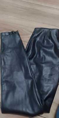 Spodnie skórzane Zara