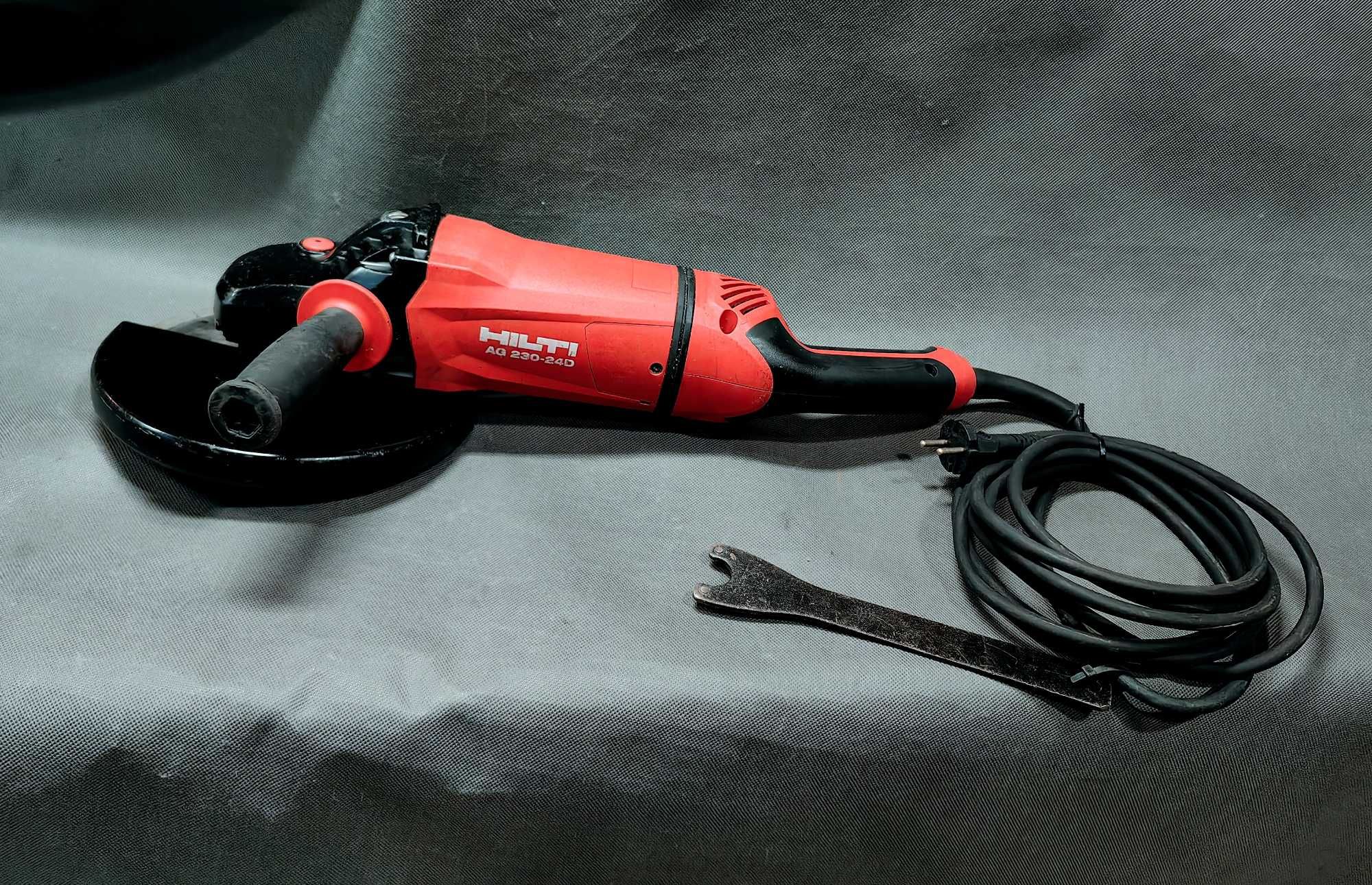 Mocna Szlifierka kątowa Hilti AG 230-24D 2400W 2022r + Tarcza Komplet!