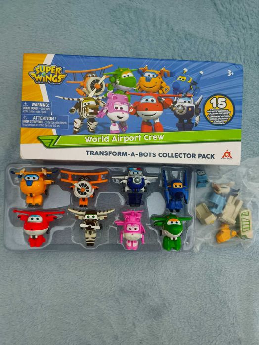 Ігровий набір Super Wings Супер Крила Jerome Джером, Dizzy Диззі