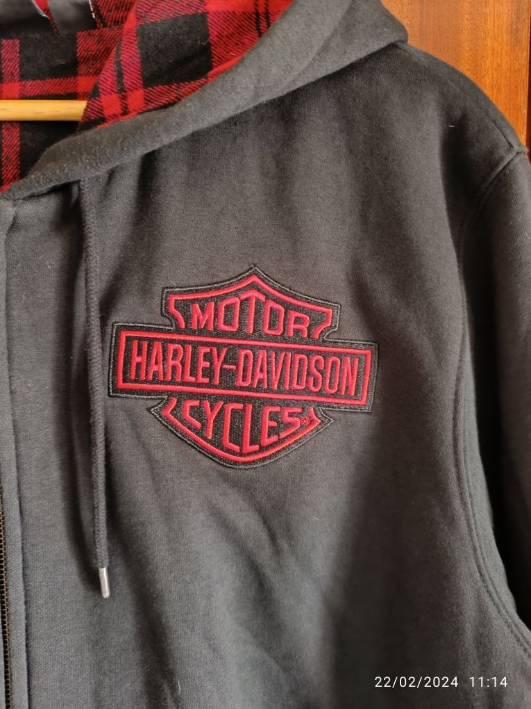 Sweatshirt/casaco Harley Davidson Xl