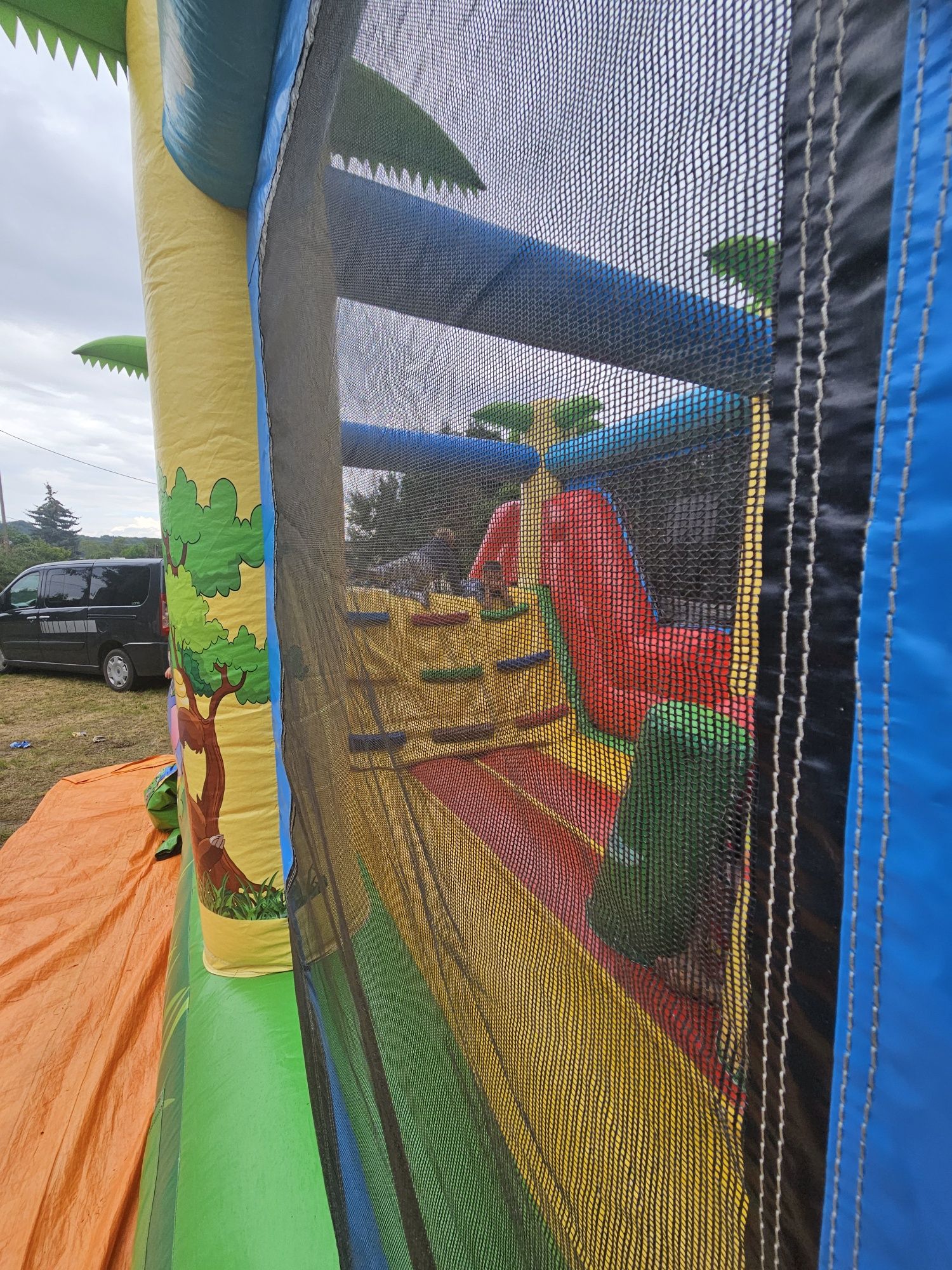 Zakręcony ziemniak wata dmuchańce piana partybyk rodeo zjeżdżalnia zam