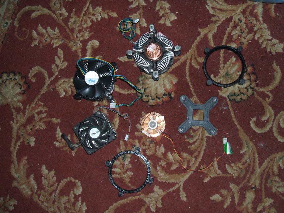 Кулера мідь та алюміній кріплення