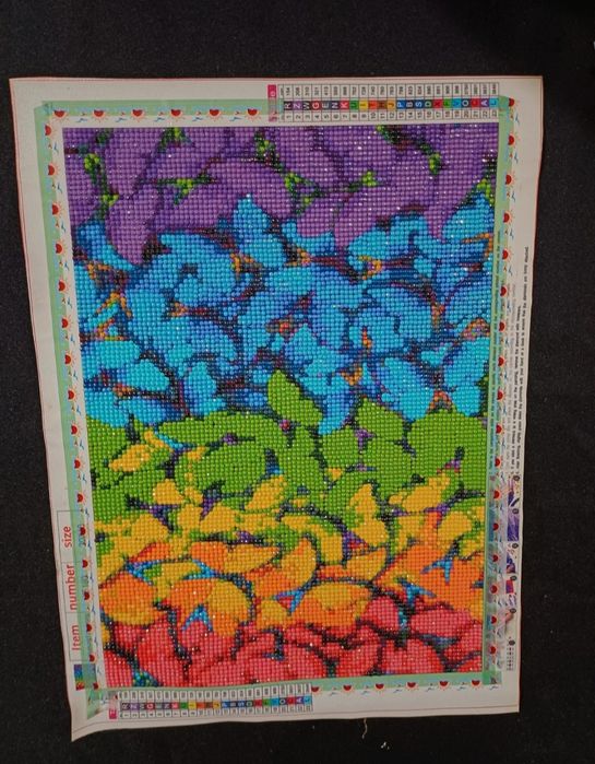 Telas Feitas em Diamond Painting