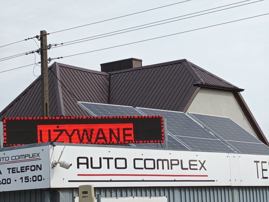 Tablica LED zewnętrzna reklama Polska