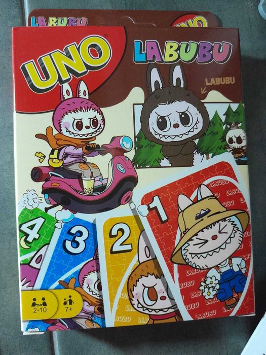 Nowa gra karciana karty do gry Uno Labubu Wysyłka w 24h
