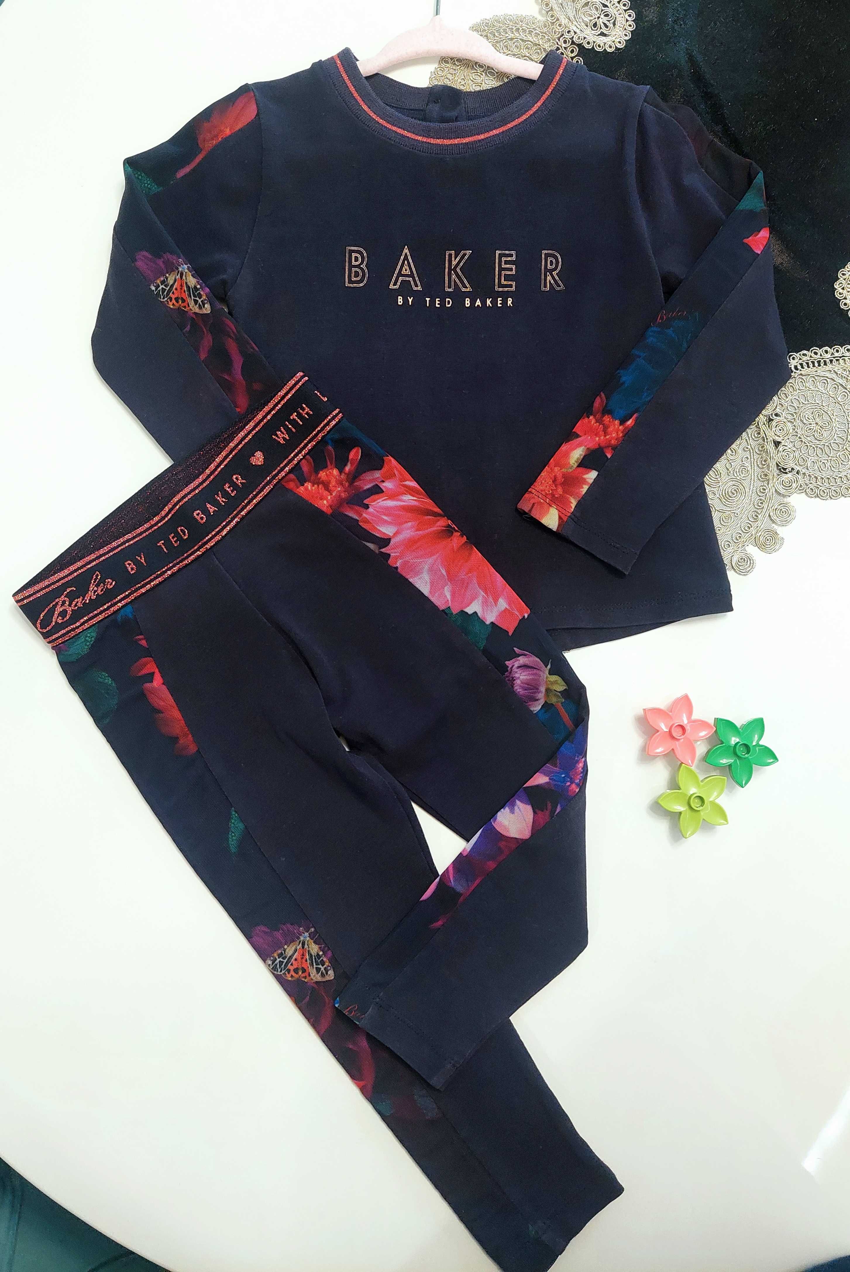 Ted Baker! Wyjątkowy Komplet z kwiatową dekoracją roz 98