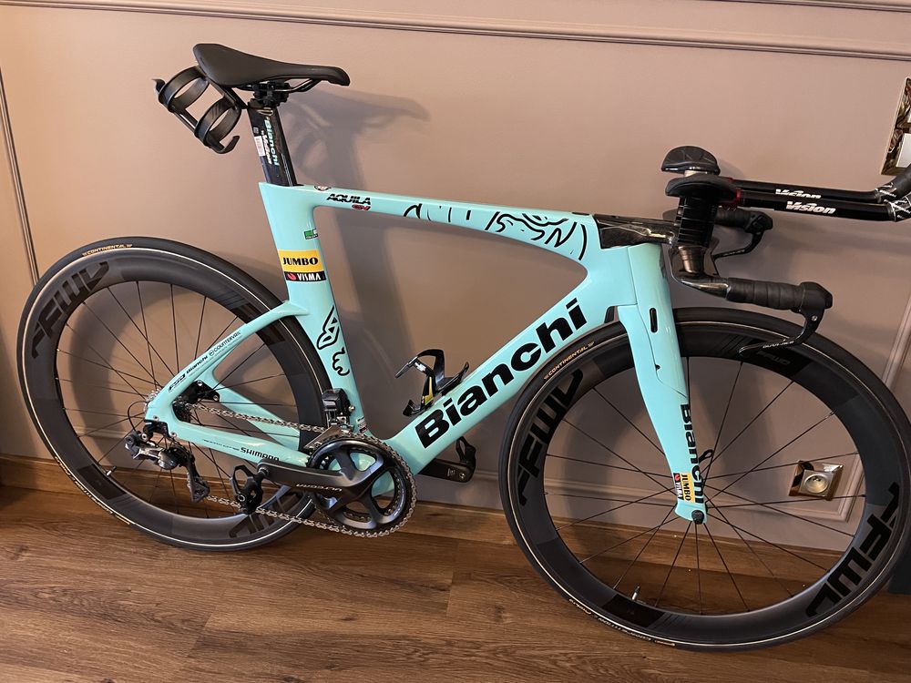 Bianchi Aquila Jumbo Visma TT / Triathlon / zamiana