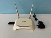 Zestaw modem Huawei E3131 USB+Router TP-LINK TL-MR3420 2.4 GHz