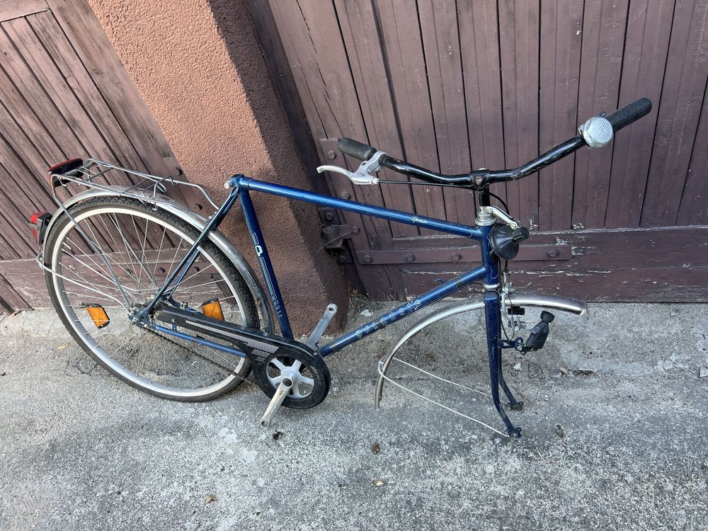 Dwa retro rowery klasyki na części