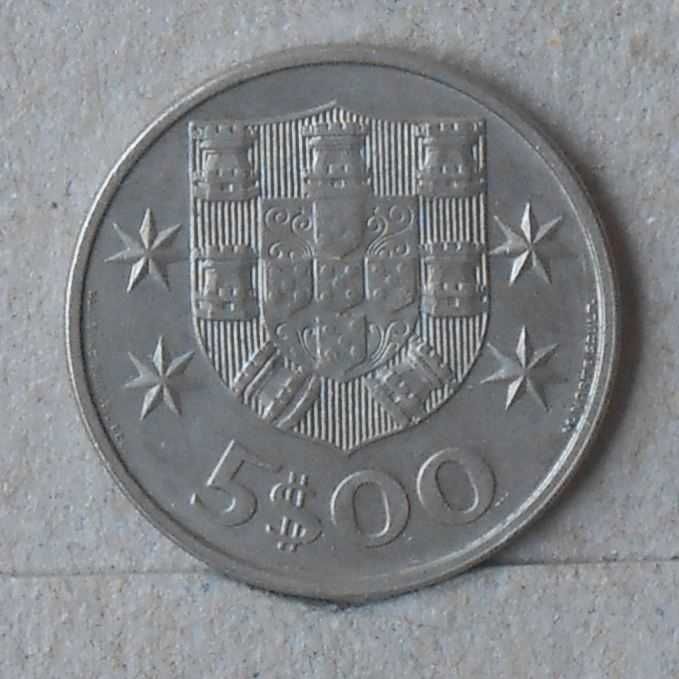 Portugal 5 escudos 1978 - olx X10736