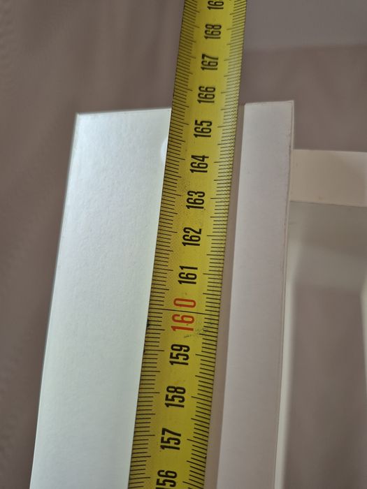 Стелаж/етажерка біла з ящиками