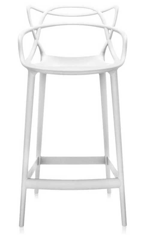 Krzesło barowe hoker Kartell Tulip Armchair przecena z 1400zł ! F-322