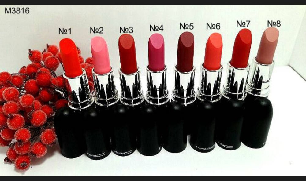 Продаю губные помады. МАС Cosmetics Lipstick. Новая.