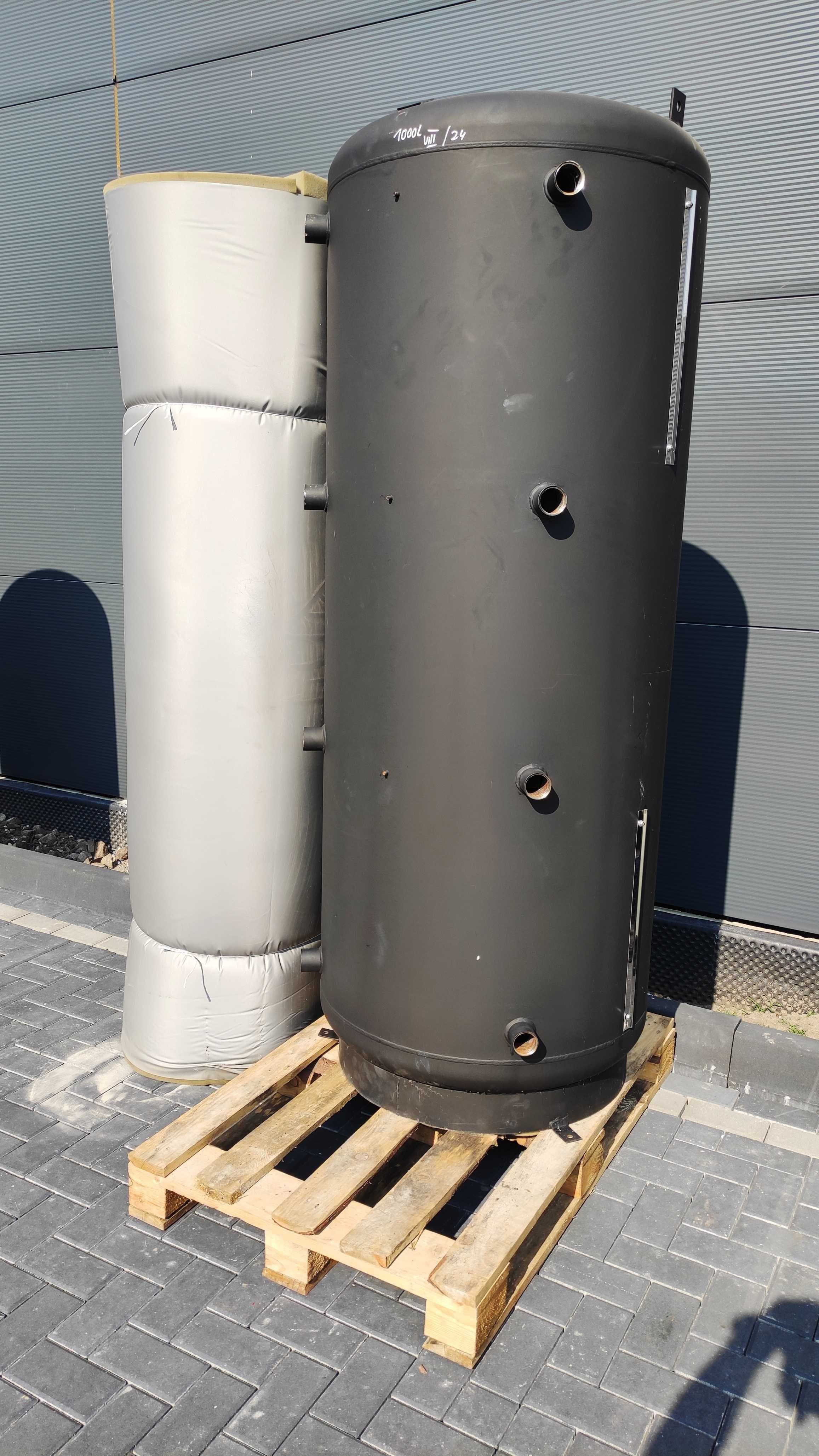 Bufor 1000 L zbiornik stalowy NAU Citrin Solar TML ocieplony