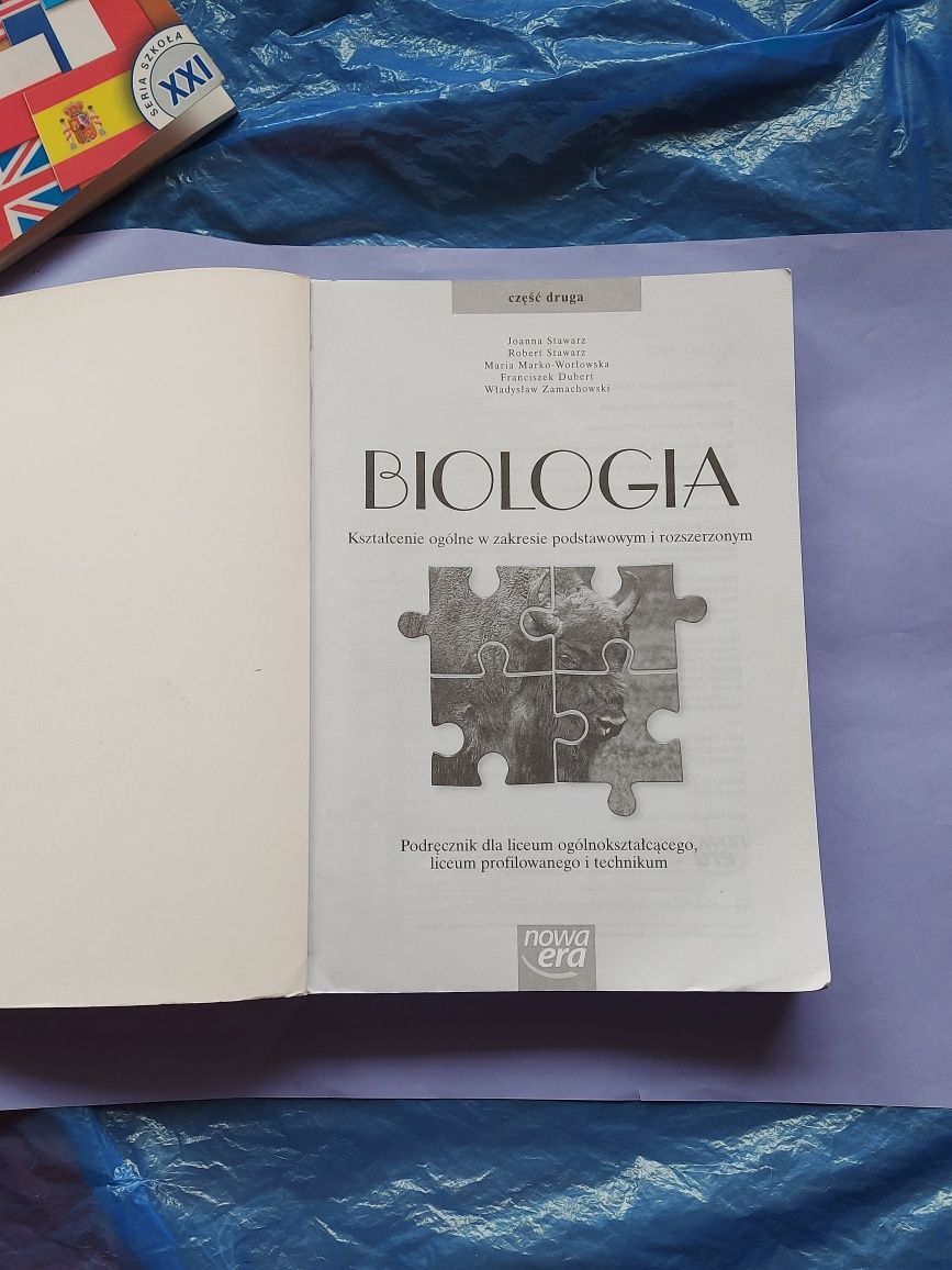 Książka BIOLOGIA kształcenie ogólne 2006rok