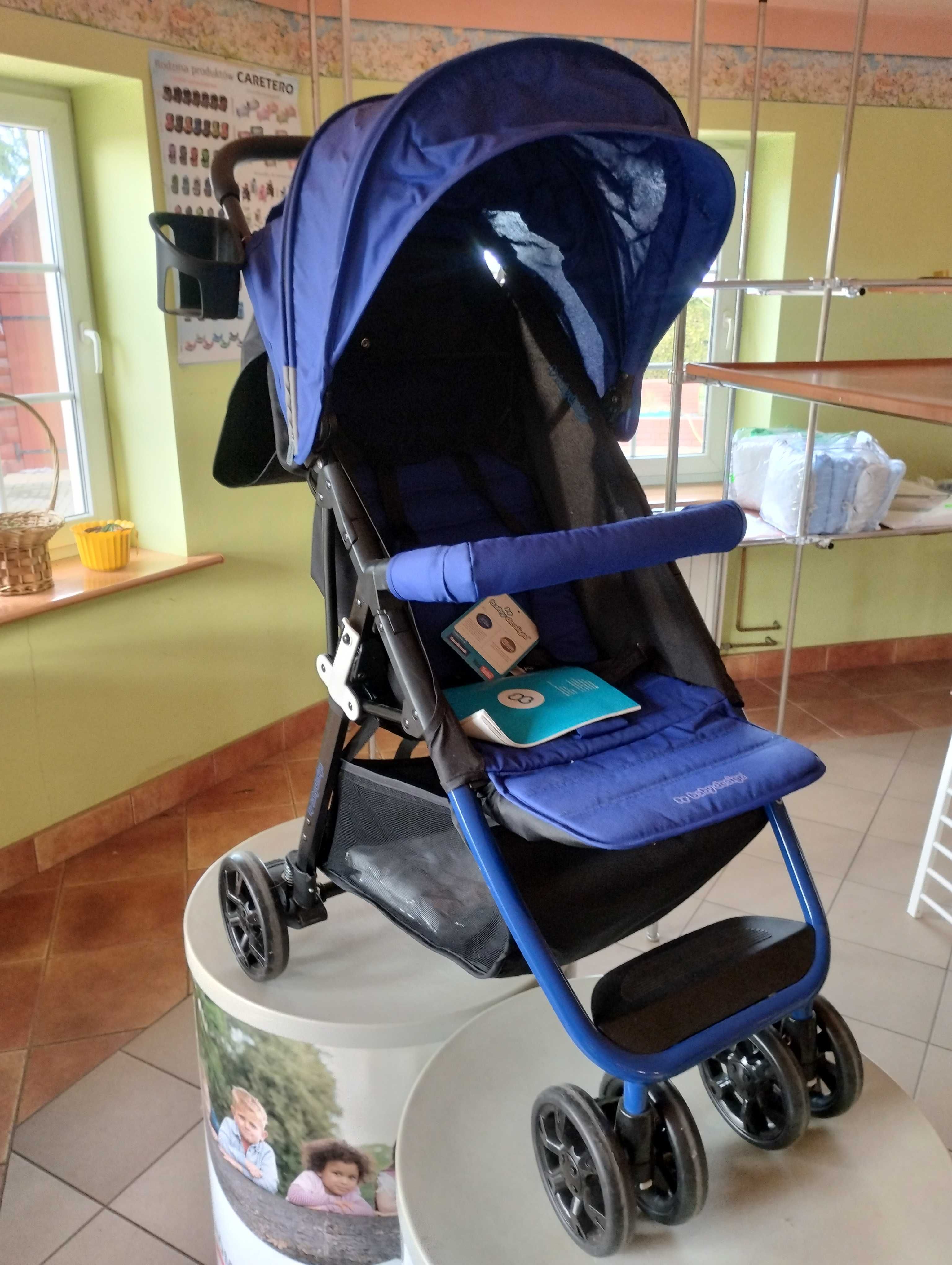 NOWY Wózek spacerowy Click Baby Design BLUE