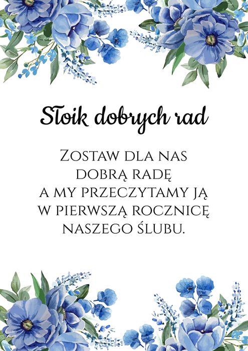 kartka do księgi gości oraz zawieszki na alkohol weselny