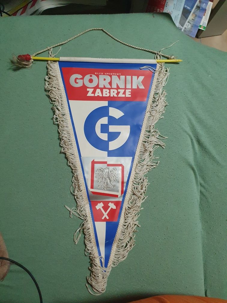 Proporczyki Górnika Zabrze i inne