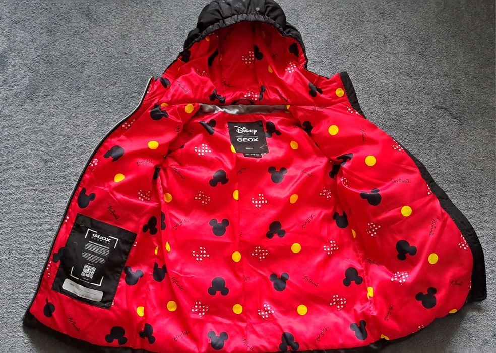 Тепла довга куртка для дівчинки 6 років GEOX