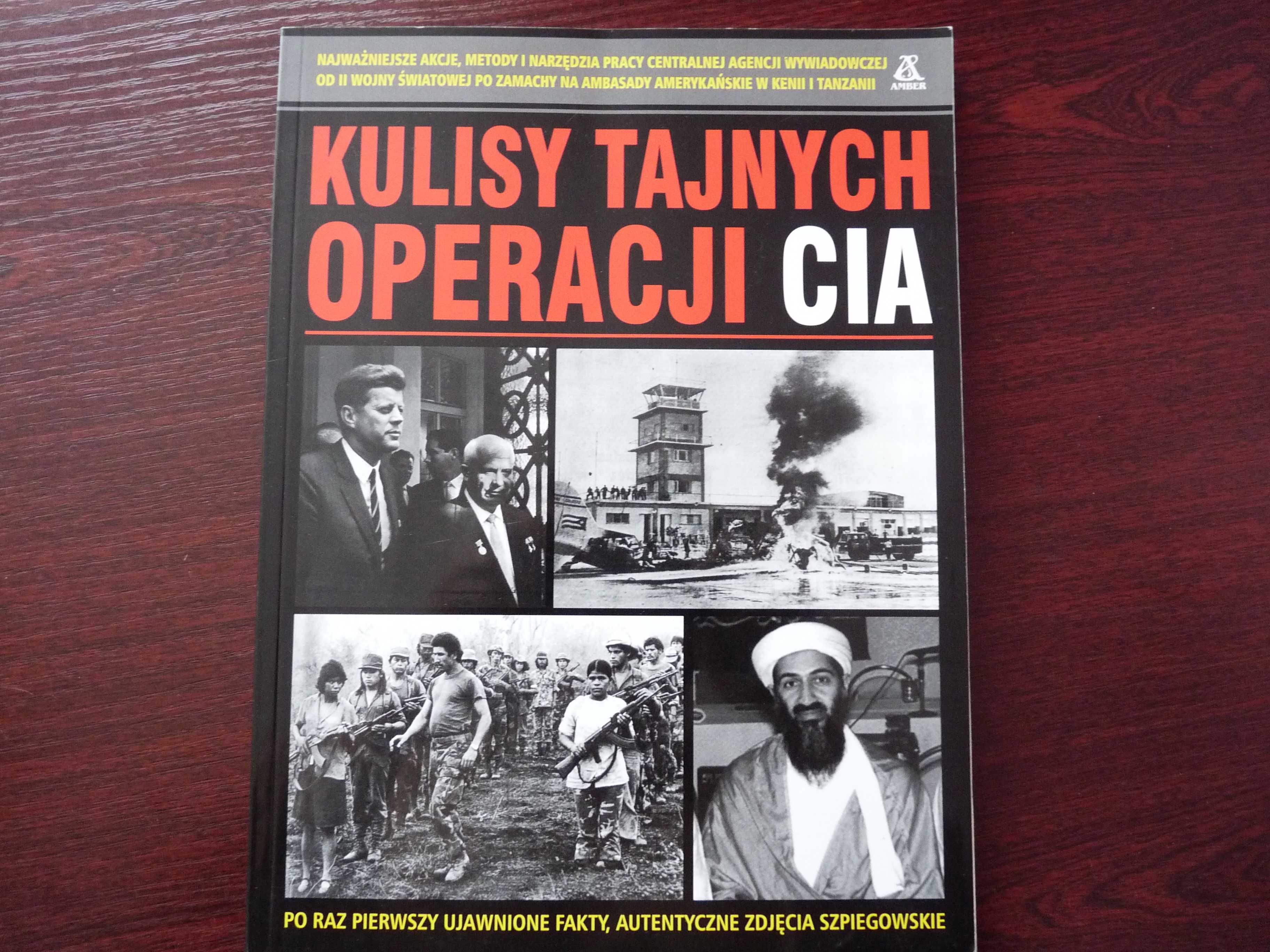 Książka ,,Kulisy tajnych operacji CIA,,
