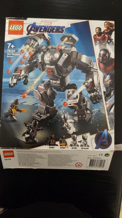 Lego 76124 War Machine Buster Marvel Avengers