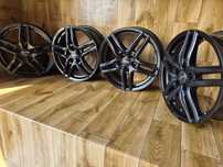 Alufelgi Ronal 17cali 5x112 et44 6,5j Czarny mat Audi VW skoda Seat MB