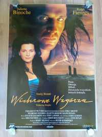 Plakaty filmowe Wichrowe wzgórza Oryginał z 1993 roku.