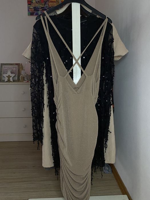 Вечірня сукня/плаття/ золоте плаття/ блискуче плаття