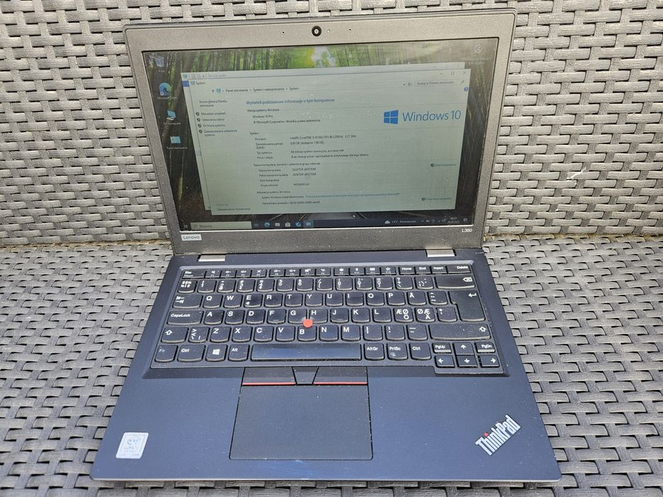 Lenovo ThinkPad L380 i3-8130U 8GB 256GB OK