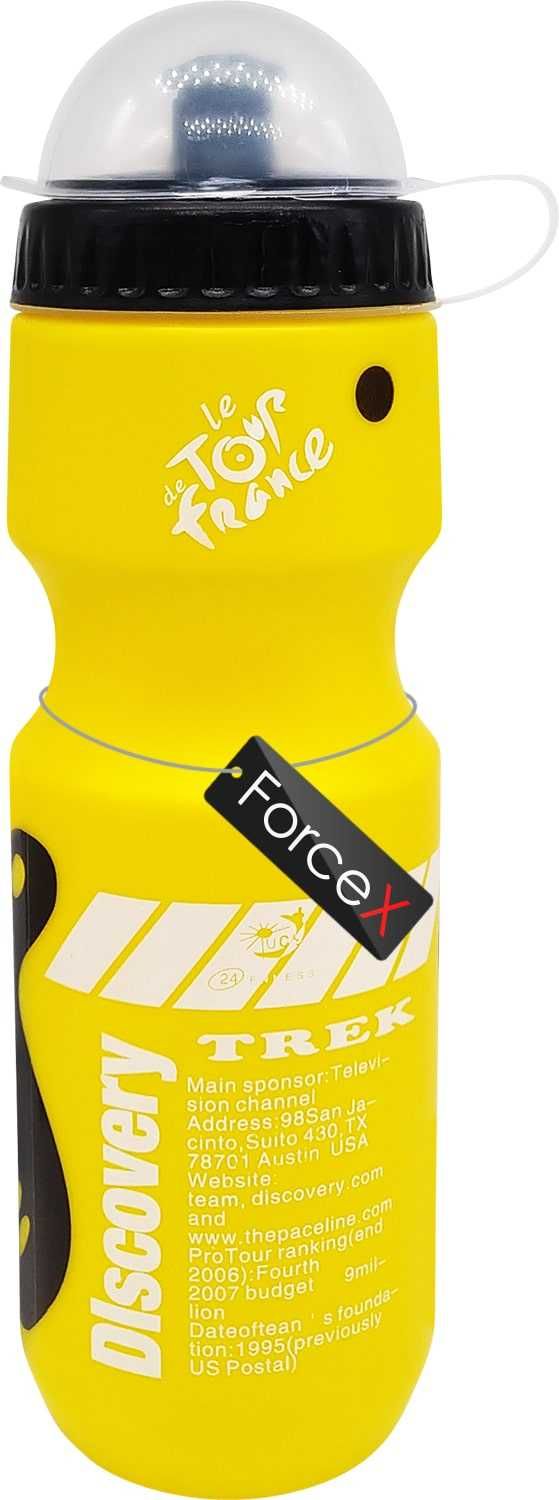 Фляга велосипедная Discovery Trek Tour De France 700 ml, спортивная