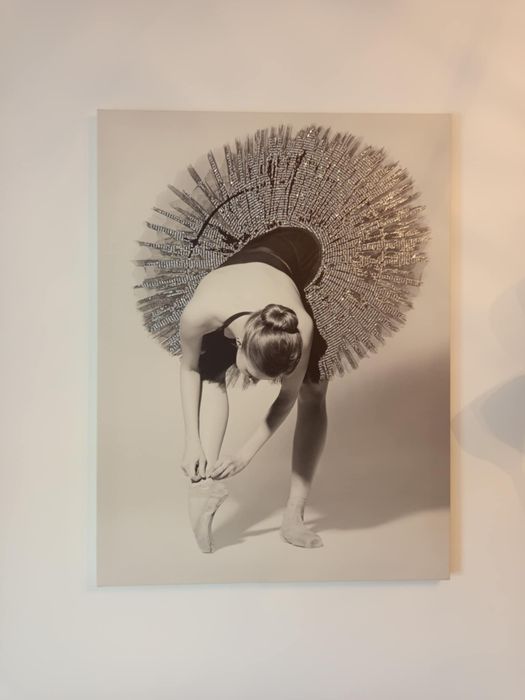 Obraz na płótnie, baletnica 60x80