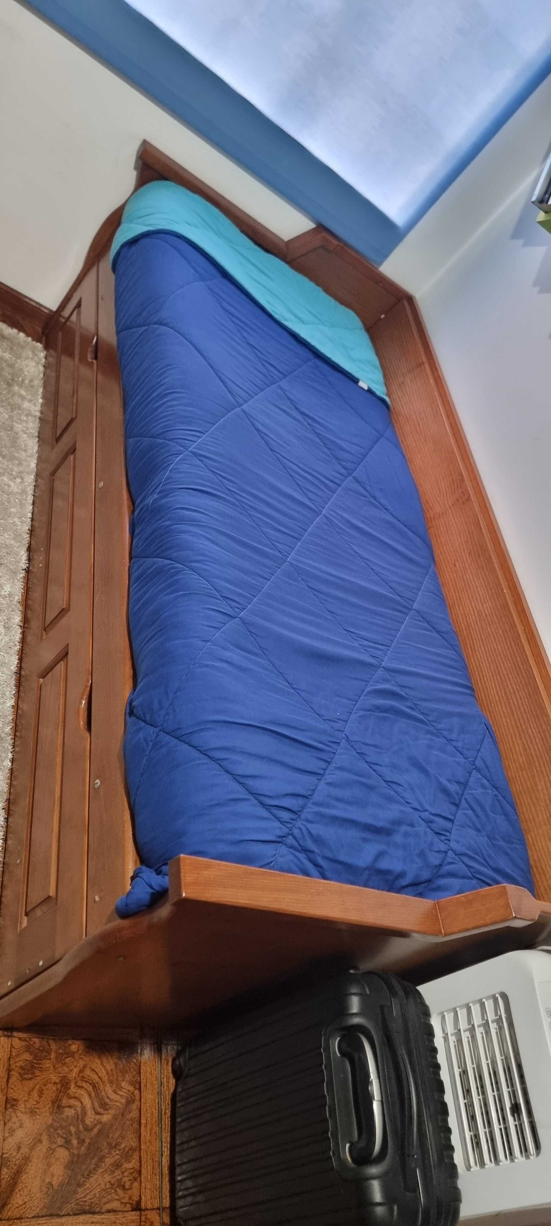 cama 0.90 x 2,00 individual com gaveta