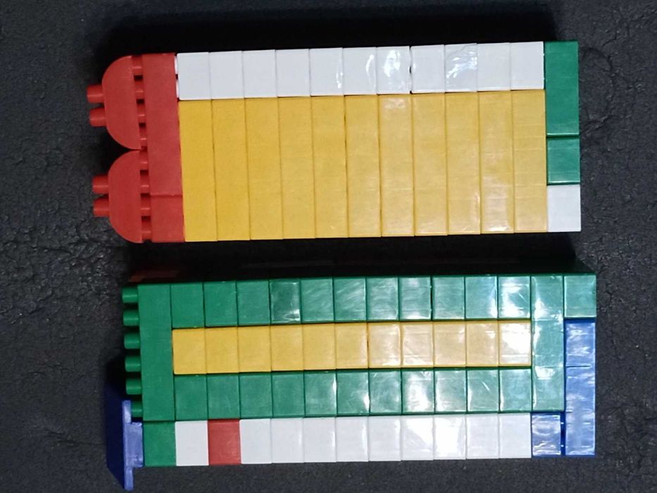 Набір великих пластикових конструкторів (аналог LEGO Duplo)