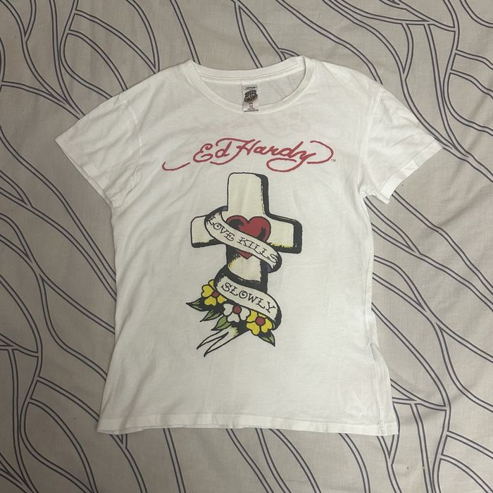 Футброка Ed Hardy y2k