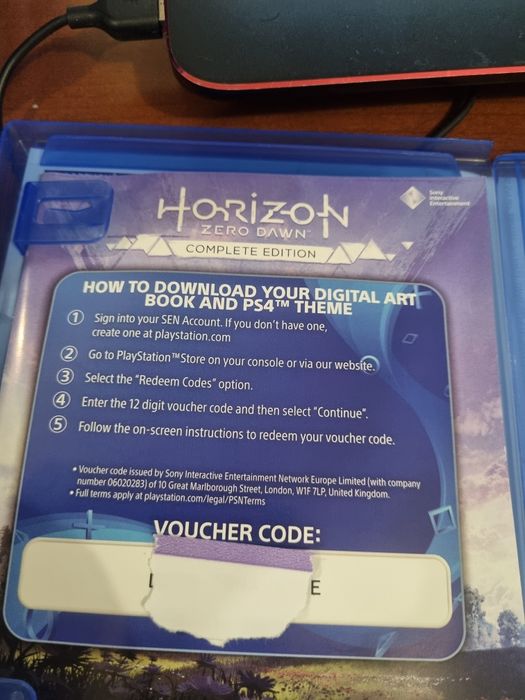 Jogo ps4 horizon zero dawn - português