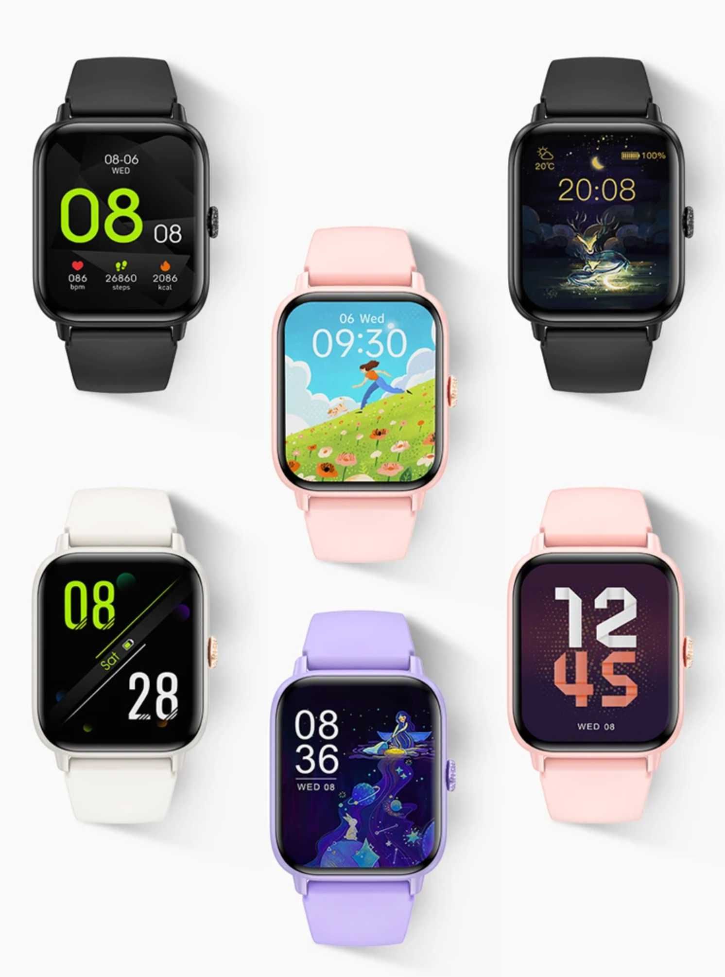 Philippe Palmer Smart Watch LP49 czarny