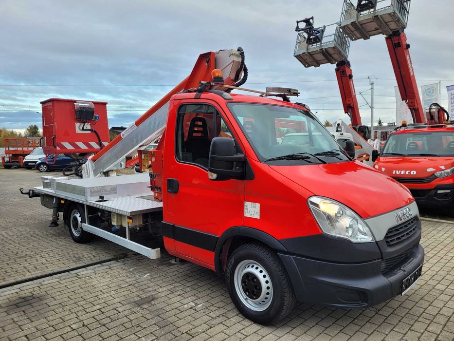 iveco podnośnik koszowy zwyżka 20 m multitel mt202ds gsr cmc isoli cte