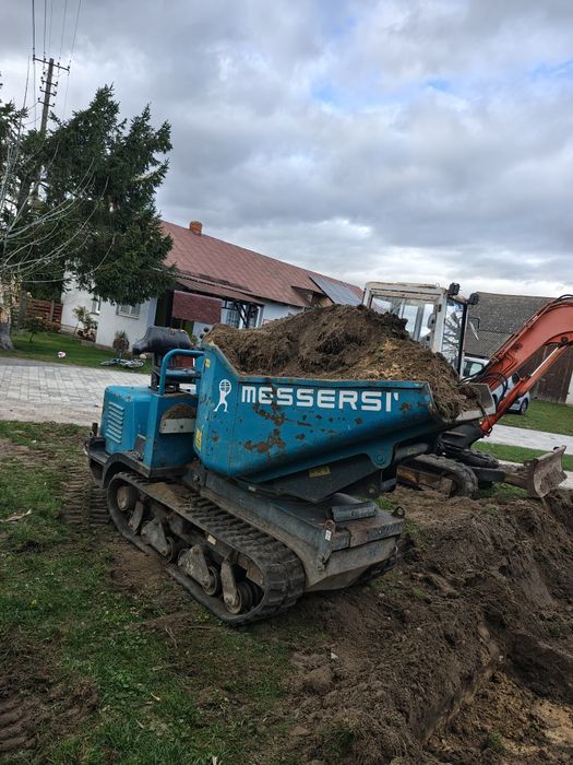 Wozidło budowlane Gąsienicowe, kołowe Thomas