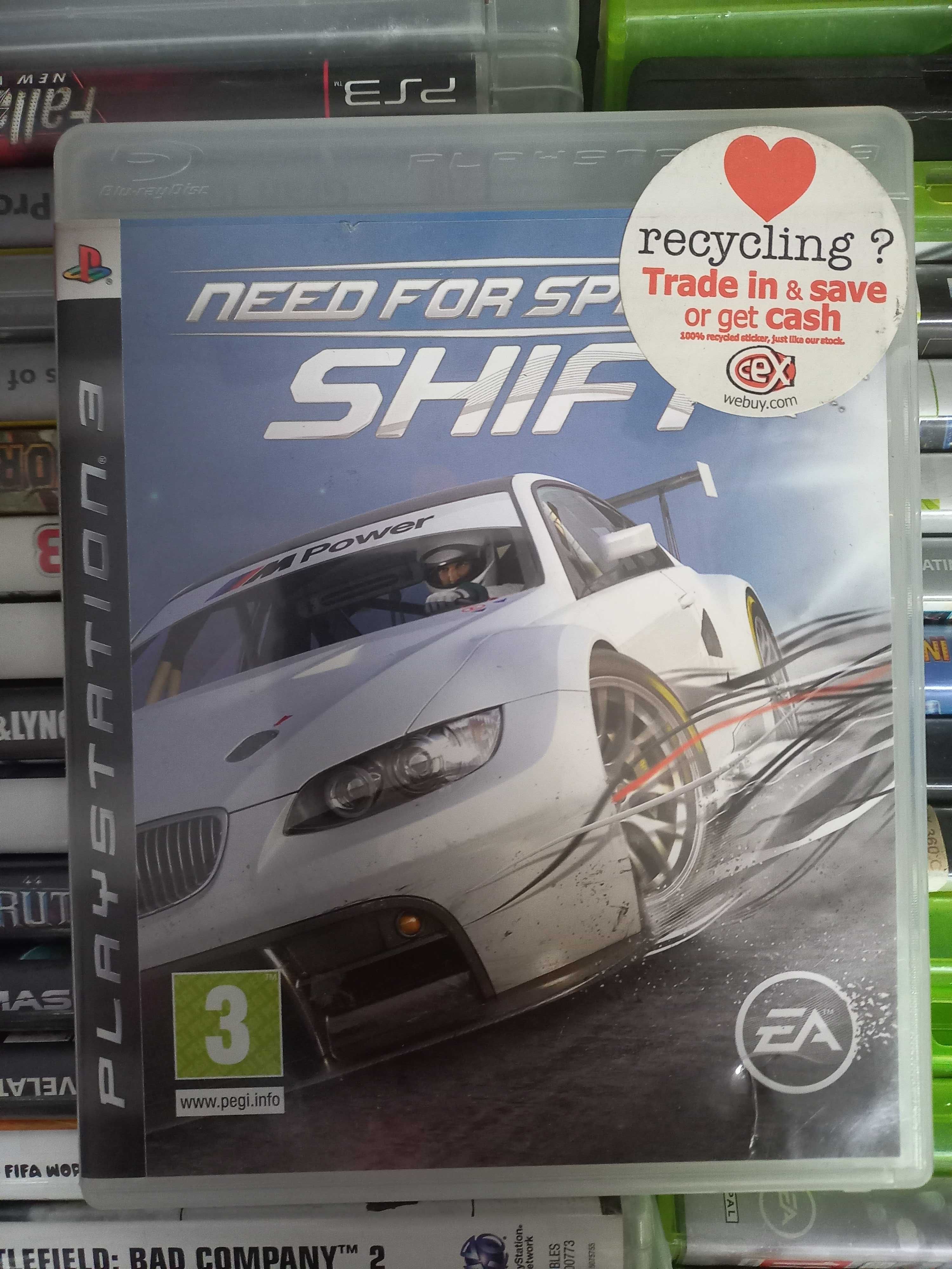 Need for Speed  NFS Shift na PS3.
